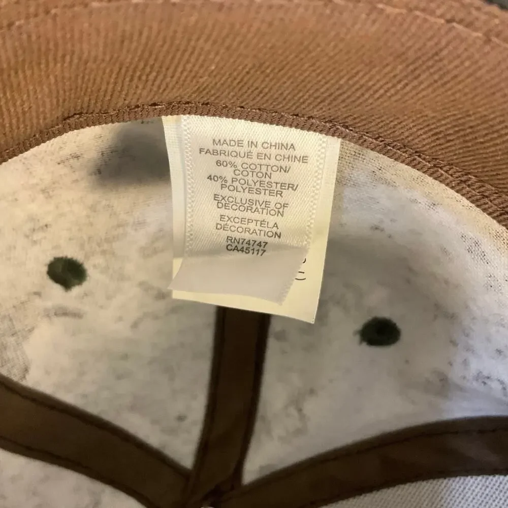 Cabela's Camo Snapback Hat Hunting Cap Mossy Oak Style Camouflage OSFM
